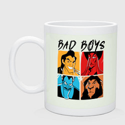 Кружка керамическая Bad boys - villains, цвет: фосфор