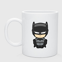 Кружка керамическая Batman baby, цвет: белый