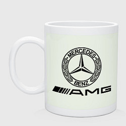 Кружка керамическая AMG, цвет: фосфор