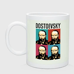 Кружка керамическая Dostoevsky, цвет: фосфор