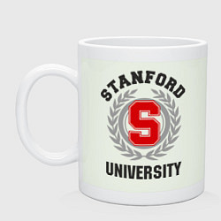 Кружка керамическая Stanford University, цвет: фосфор