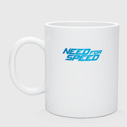 Кружка керамическая Need for speed, цвет: белый