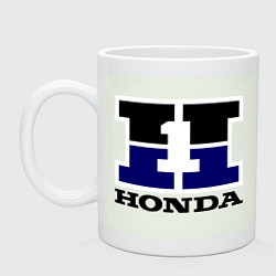 Кружка керамическая Honda, цвет: фосфор