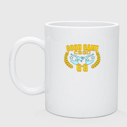 Кружка керамическая CS:GO Good Game, цвет: белый