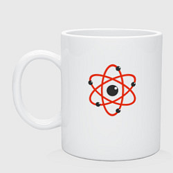 Кружка керамическая Atomic Heart: Nuclear, цвет: белый