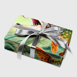Бумага для упаковки Лучший щучий рыбак, цвет: 3D-принт — фото 2