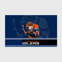 Бумага для упаковки Edmonton Oilers, цвет: 3D-принт