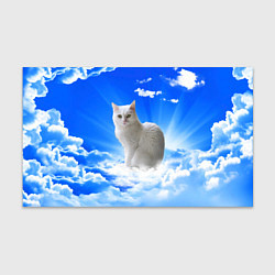 Бумага для упаковки Кот в облаках, цвет: 3D-принт