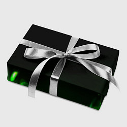 Бумага для упаковки Зеленый огонь, цвет: 3D-принт — фото 2