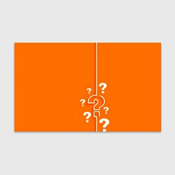 Бумага для упаковки Знак вопроса, цвет: 3D-принт