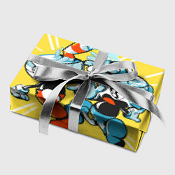 Бумага для упаковки Cuphead bros, цвет: 3D-принт — фото 2