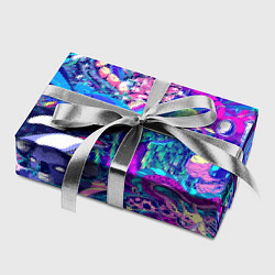 Бумага для упаковки Неоновые Звери, цвет: 3D-принт — фото 2