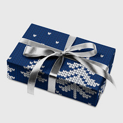 Бумага для упаковки Зимняя ночь, цвет: 3D-принт — фото 2