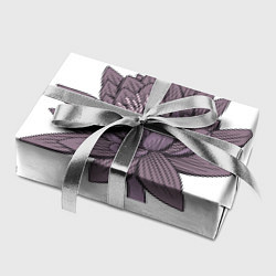 Бумага для упаковки Цветок лотоса фиолетовый, цвет: 3D-принт — фото 2