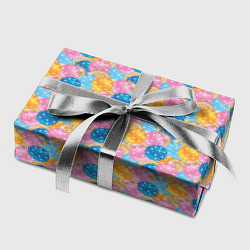 Бумага для упаковки Новогодние Ёлочные Шары, цвет: 3D-принт — фото 2