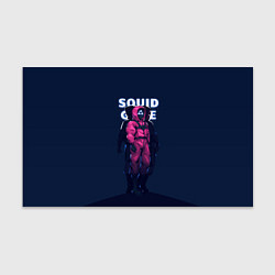 Бумага для упаковки ТРЕУГОЛЬНИК НА СТРАЖЕ SQUID GAME, цвет: 3D-принт