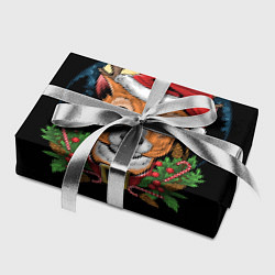 Бумага для упаковки Рождественский Оленёнок, цвет: 3D-принт — фото 2