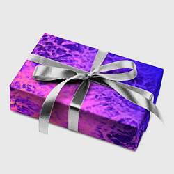 Бумага для упаковки Абстрактный пурпурно-синий, цвет: 3D-принт — фото 2