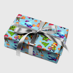 Бумага для упаковки Brawl Stars Christmas Pattern, цвет: 3D-принт — фото 2