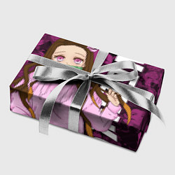 Бумага для упаковки НЕЗУКО, КЛИНОК РАССЕКАЮЩИЙ ДЕМОНОВ, цвет: 3D-принт — фото 2