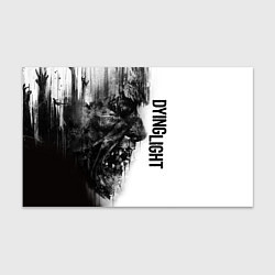 Бумага для упаковки DYING LIGHT BLACK & WHITE ZOMBIE FACE, цвет: 3D-принт