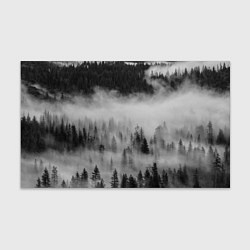 Бумага для упаковки ТУМАННЫЙ ЛЕС FOREST, цвет: 3D-принт