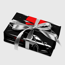 Бумага для упаковки MAZDA RX 7 Мазда при свете красной луны, цвет: 3D-принт — фото 2