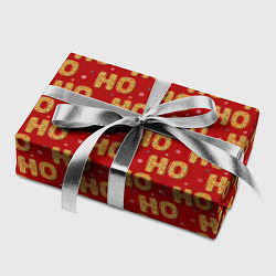 Бумага для упаковки HO-HO-HO, цвет: 3D-принт — фото 2