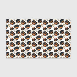 Бумага для упаковки Собака Ротвейлер Rottweiler, цвет: 3D-принт