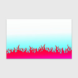 Бумага для упаковки Розовый огонь, цвет: 3D-принт