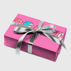 Бумага для упаковки Mr Beast Donut Pink edition, цвет: 3D-принт — фото 2