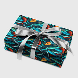 Бумага для упаковки Рыболовные Воблеры, цвет: 3D-принт — фото 2