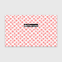 Бумага для упаковки DELTARUNE PATTERN LOGO, цвет: 3D-принт