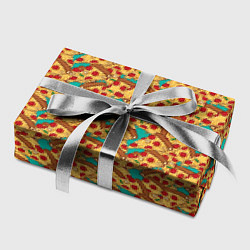 Бумага для упаковки Итальянская Пицца Pizza, цвет: 3D-принт — фото 2