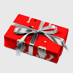 Бумага для упаковки Дед морозsanta claus, цвет: 3D-принт — фото 2