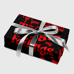 Бумага для упаковки DARKEST DUNGEON RED, БРЫЗГИ КРОВИ, цвет: 3D-принт — фото 2