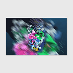 Бумага для упаковки DELTARUNE ДЕЛЬТАРУН ГЕРОИ, цвет: 3D-принт