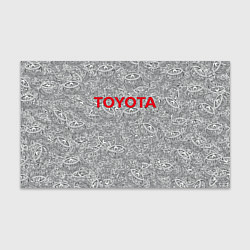 Бумага для упаковки TOYOTA PATTERN LOGO Z, цвет: 3D-принт
