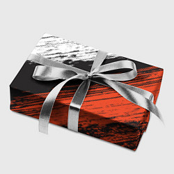 Бумага для упаковки БЕЛО-РЫЖИЙ ГРАНЖ, цвет: 3D-принт — фото 2