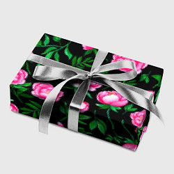 Бумага для упаковки Садовые дачные цветы, цвет: 3D-принт — фото 2
