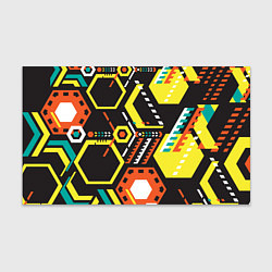 Бумага для упаковки Schematic abstraction, цвет: 3D-принт