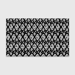 Бумага для упаковки Black Pattern Dope Camo Dope Street Market, цвет: 3D-принт