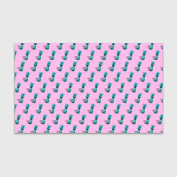 Бумага для упаковки Ананасовый неон, цвет: 3D-принт