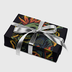 Бумага для упаковки SKULL PUNK Панк, цвет: 3D-принт — фото 2