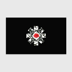 Бумага для упаковки RHCP Logo Red Rose, цвет: 3D-принт