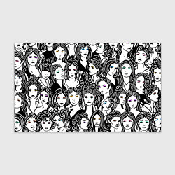 Бумага для упаковки 26 девушек, цвет: 3D-принт