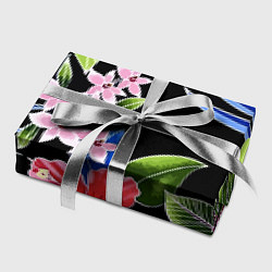 Бумага для упаковки Floral vanguard composition Летняя ночь Fashion tr, цвет: 3D-принт — фото 2