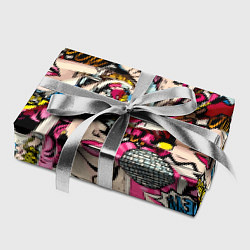 Бумага для упаковки Twisted pop atr pattern, цвет: 3D-принт — фото 2