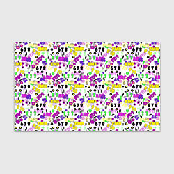 Бумага для упаковки Разноцветные цифры и алфавит school, цвет: 3D-принт