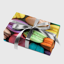 Бумага для упаковки Цветные Макаруны, цвет: 3D-принт — фото 2